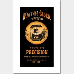 Antique clock Posters and Art